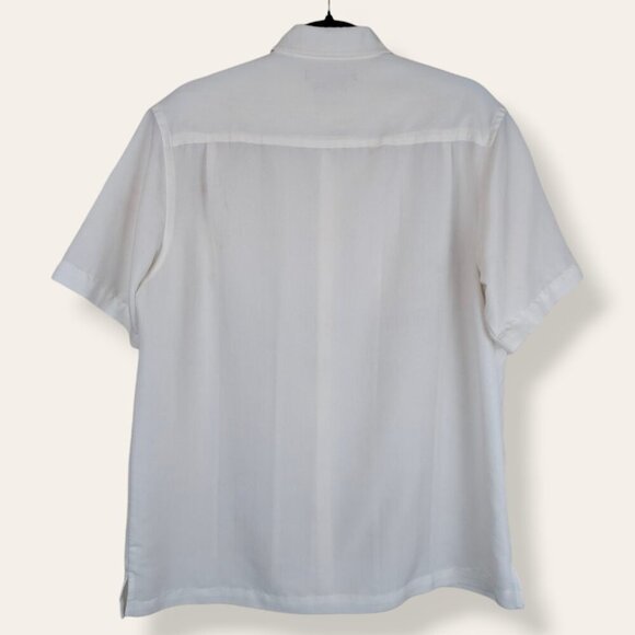 AXIST White Stripe Buttoned Shirt - Picture 3 of 4